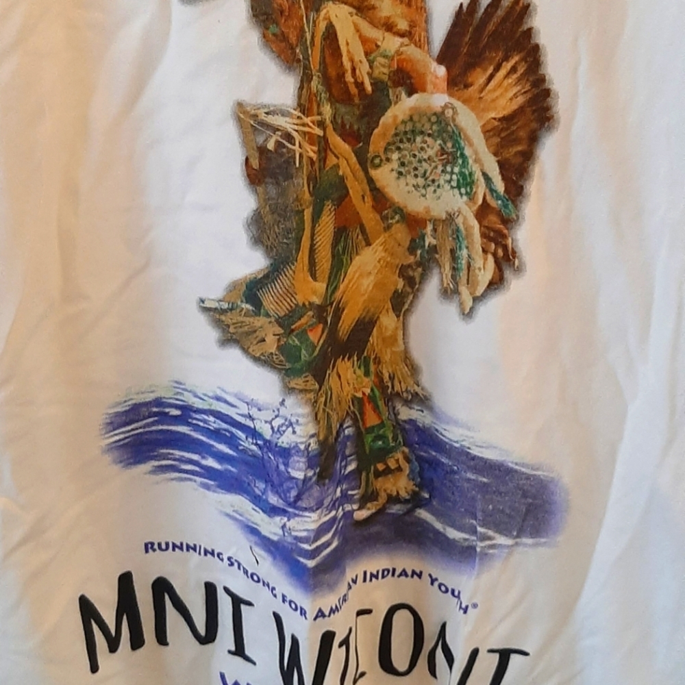 MNIWICONI Water IS LIFE TEE  SZ L